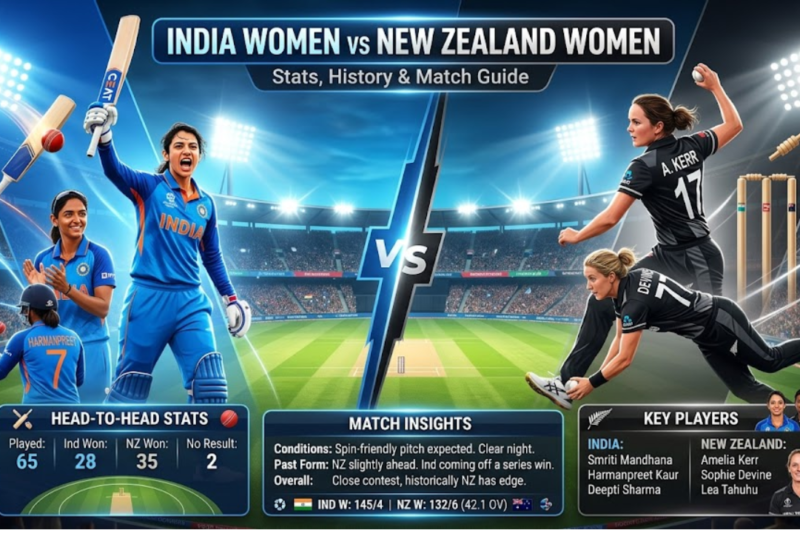 India Women’s National Cricket Team vs New Zealand Women’s National Cricket Team