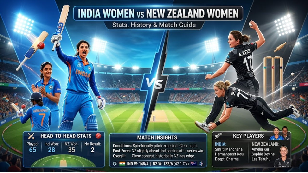 India Women vs New Zealand Women