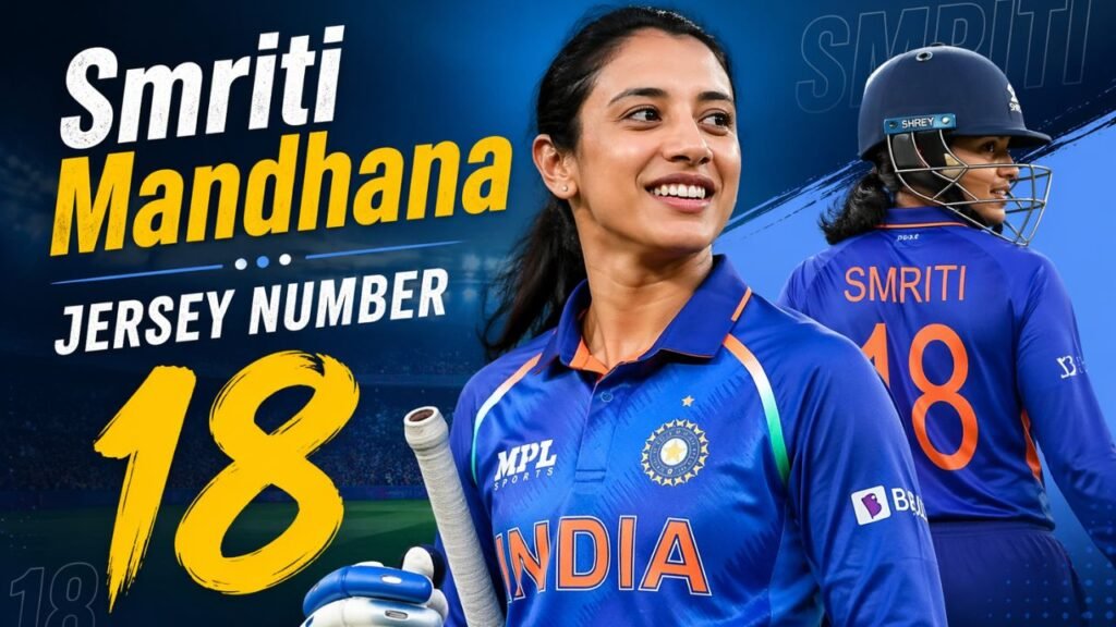 Smriti Mandhana Jersey Number