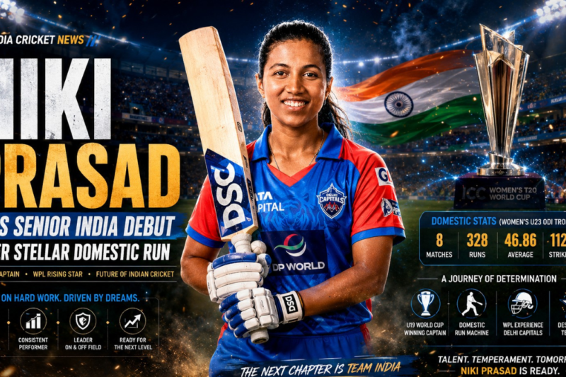 Niki Prasad Eyes Senior India Debut After Stellar Domestic Run