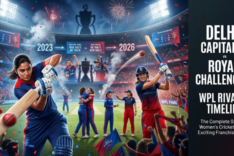 Delhi Capitals Cricket vs Royal Challengers Cricket Timeline