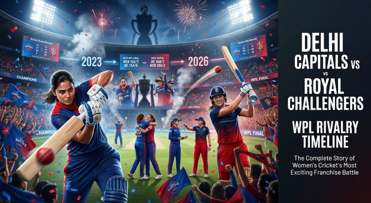 Delhi Capitals Cricket vs Royal Challengers Cricket Timeline