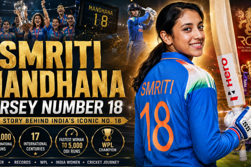 Smriti Mandhana Jersey Number 18, Meaning, Story
