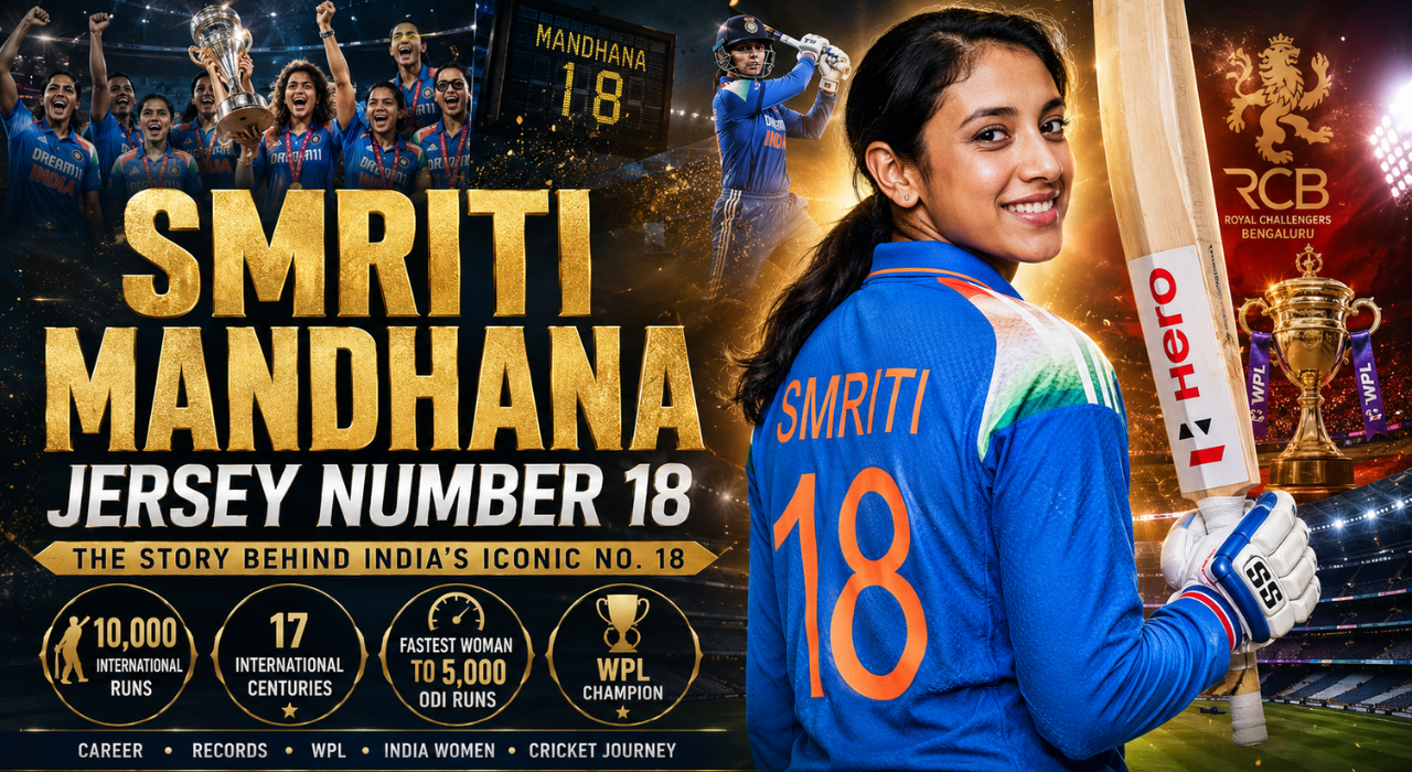 Smriti Mandhana Jersey Number