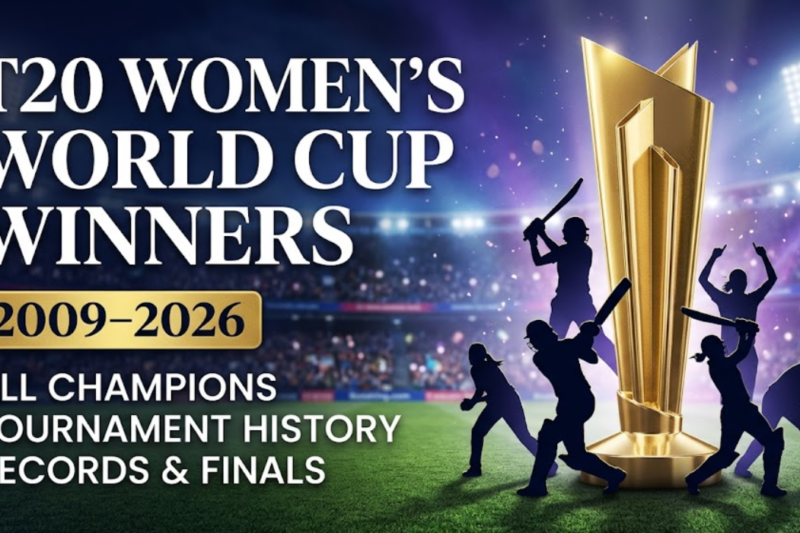 T20 Women’s World Cup Winners List