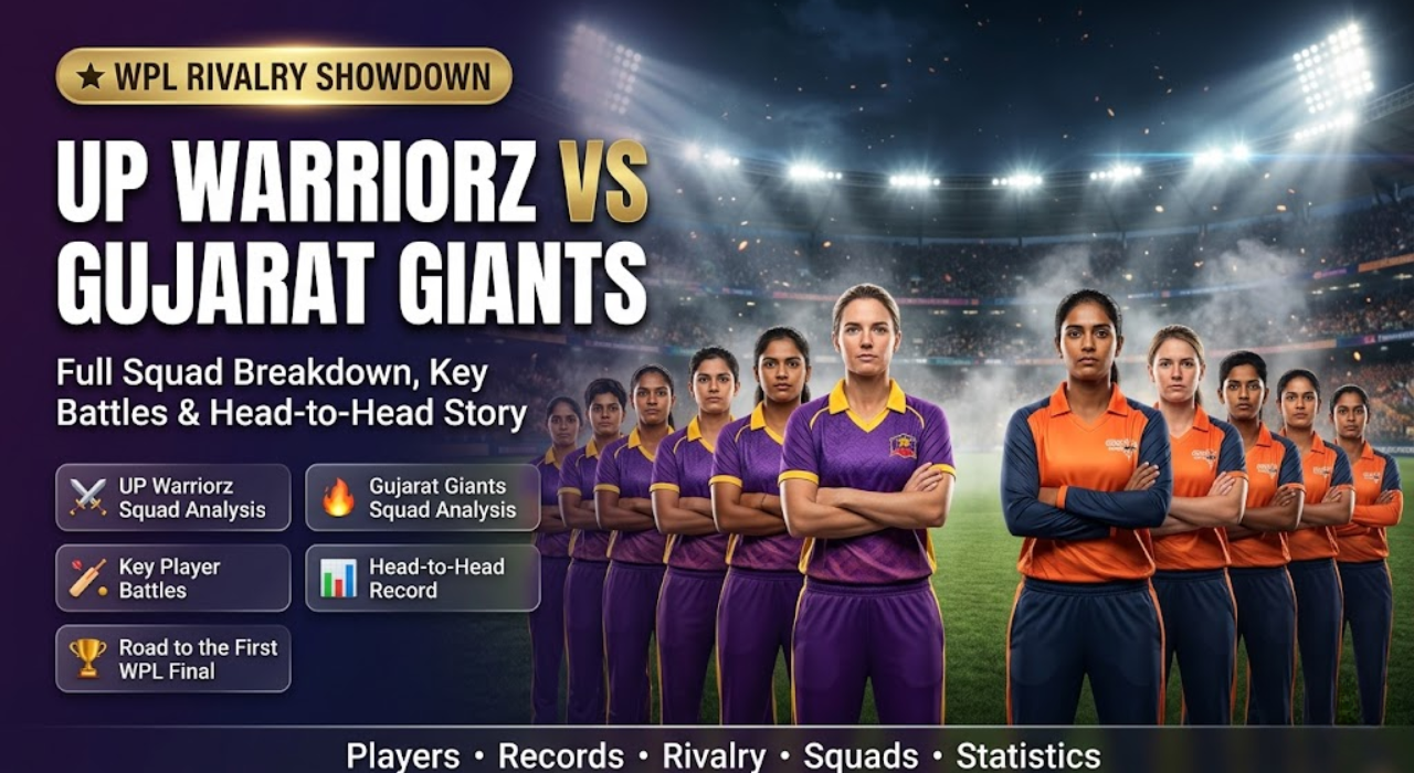 UP Warriorz vs Gujarat Giants Players