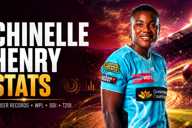Chinelle Henry Stats, Career Records, WPL & ODI Numbers