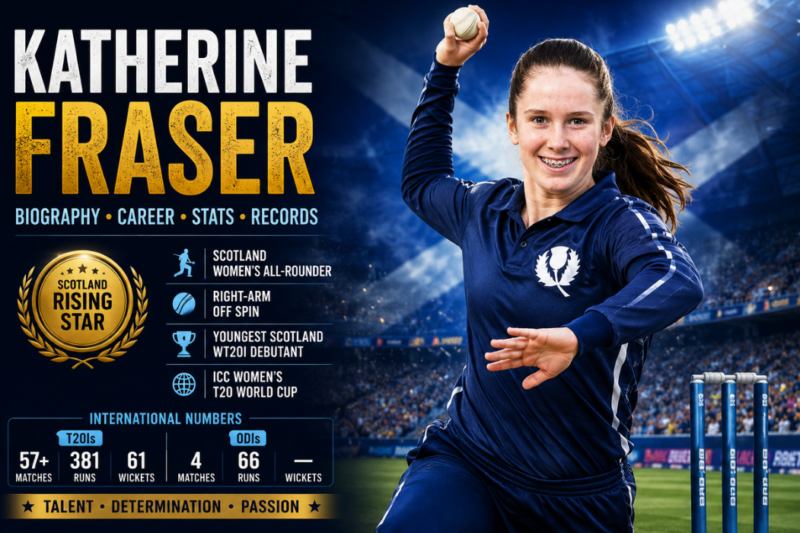 Katherine Fraser Biography, Age, Career, Stats & Net Worth