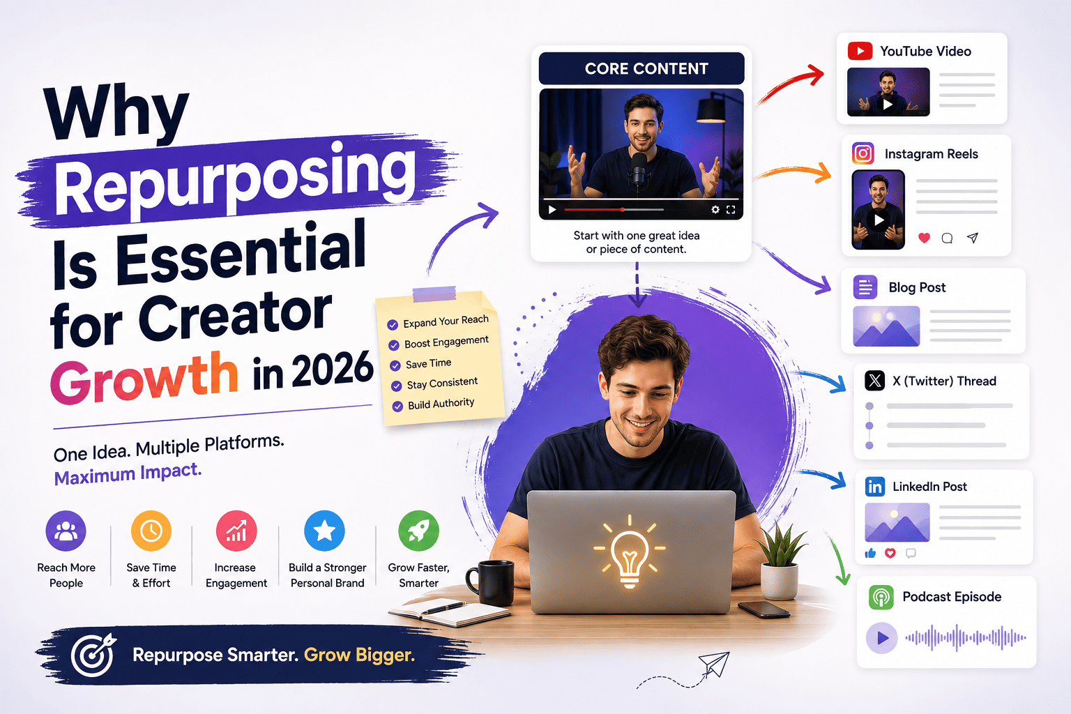 Why Repurposing Is Essential for Creator Growth in 2026