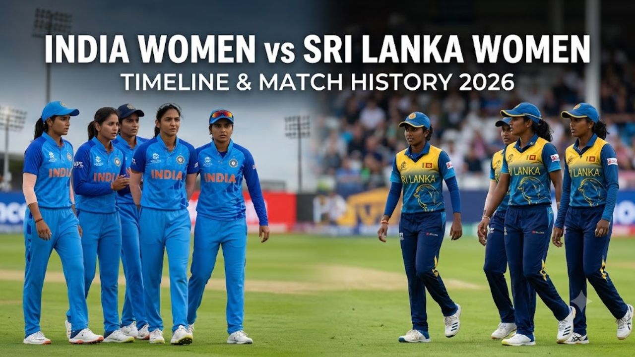 India Women’s National Cricket Team vs Sri Lanka Women Timeline